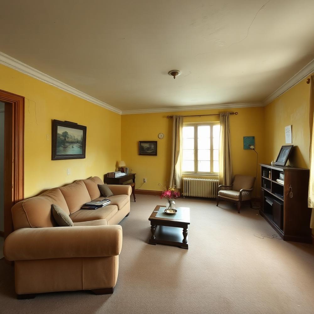 Living Room Reimagined before